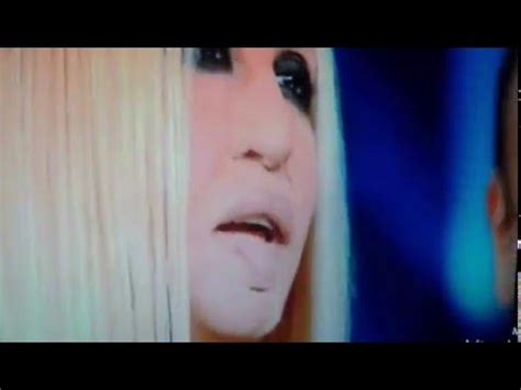 donatella versace imitazione sanremo